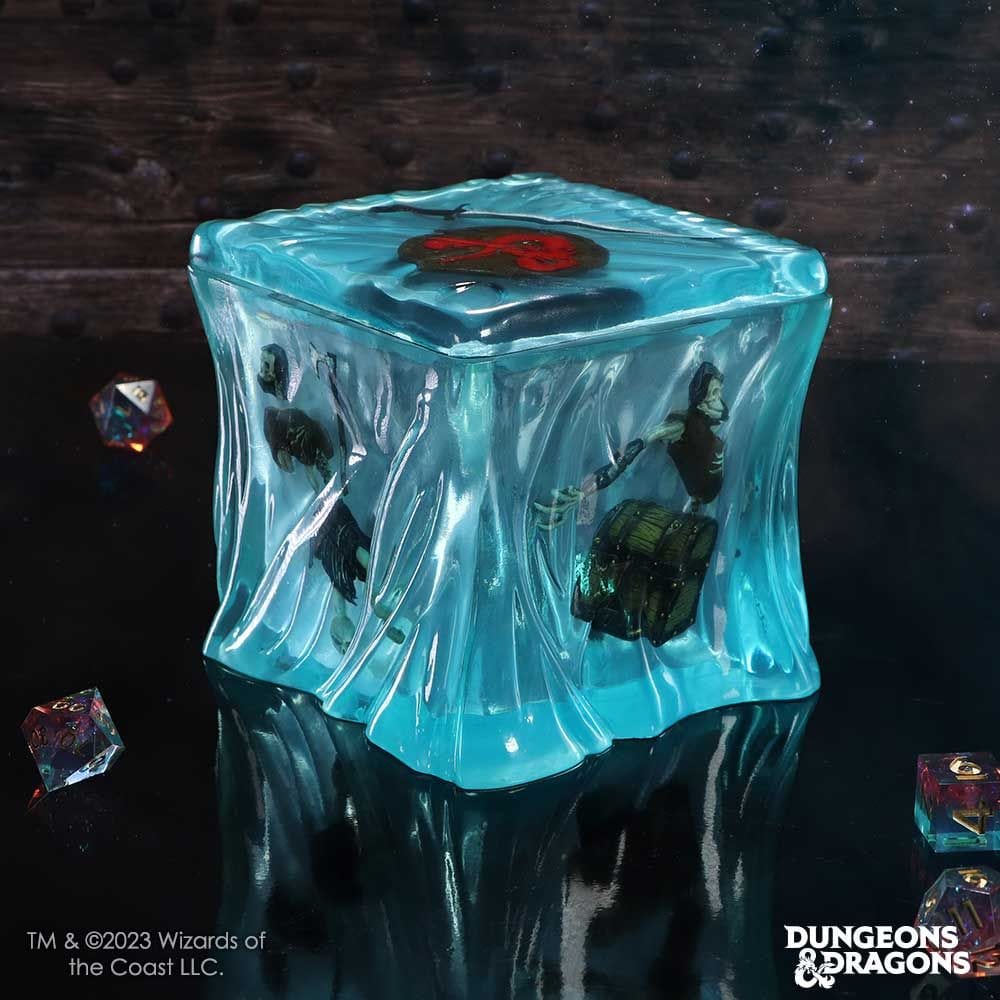 NEMESIS NOW DUNGEONS & DRAGONS GELATINOUS CUBE DICE škatla 11.5CM 801269152833