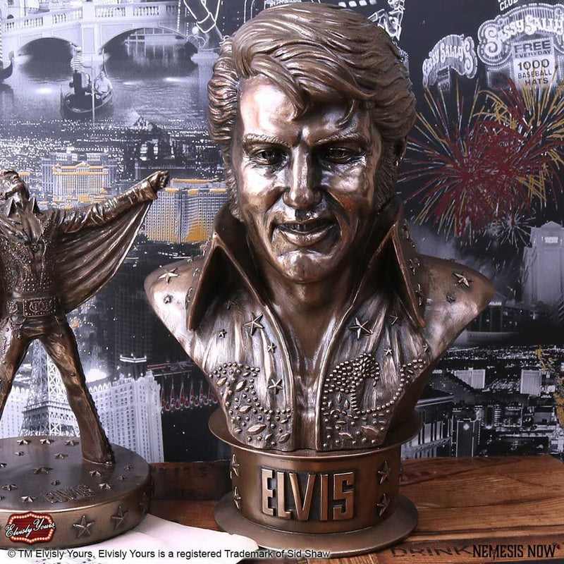 NEMESIS NOW ELVIS BUST KIPEC 33CM 801269126704