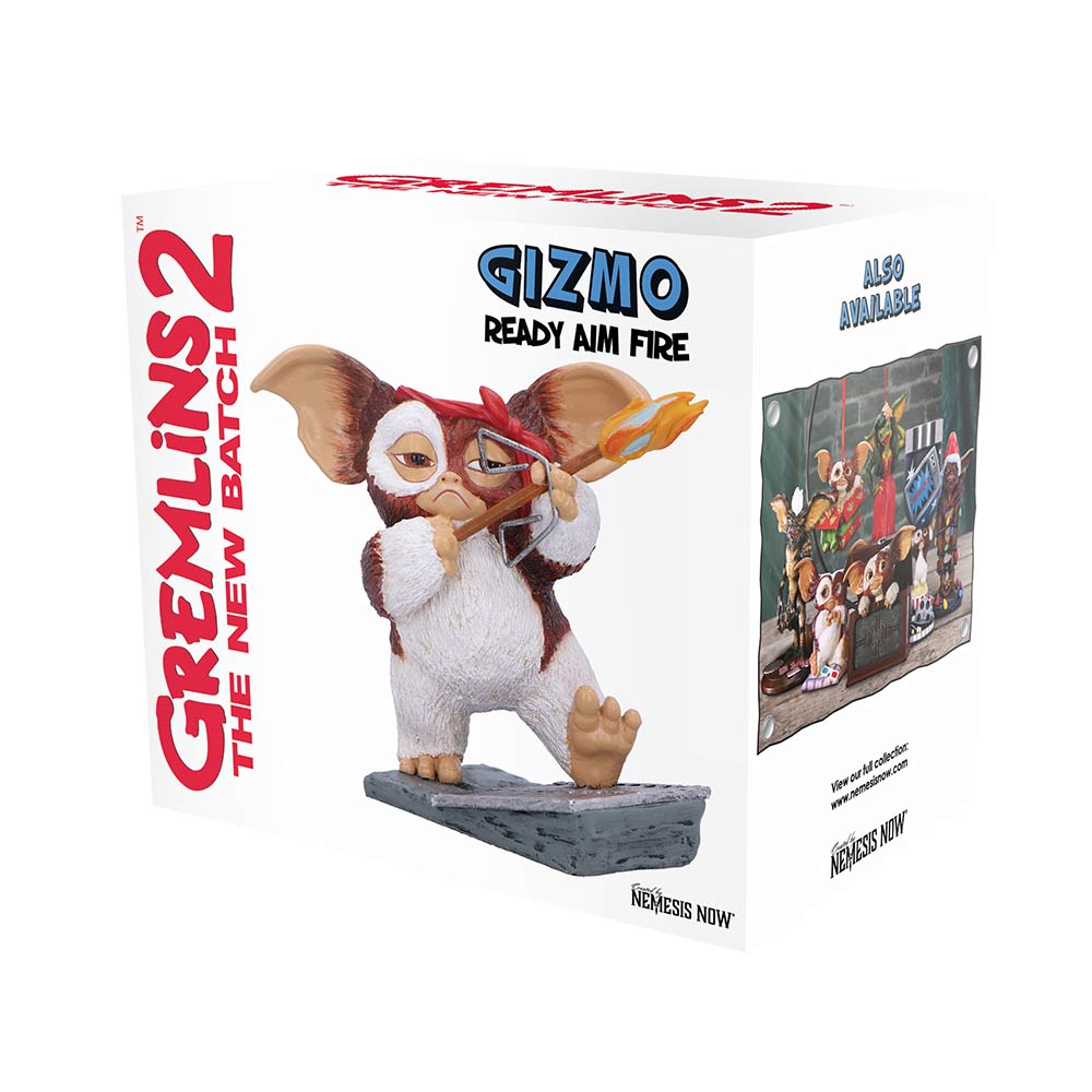 NEMESIS NOW GREMLINS GIZMO - READY AIM FIRE figura 14CM 801269159450