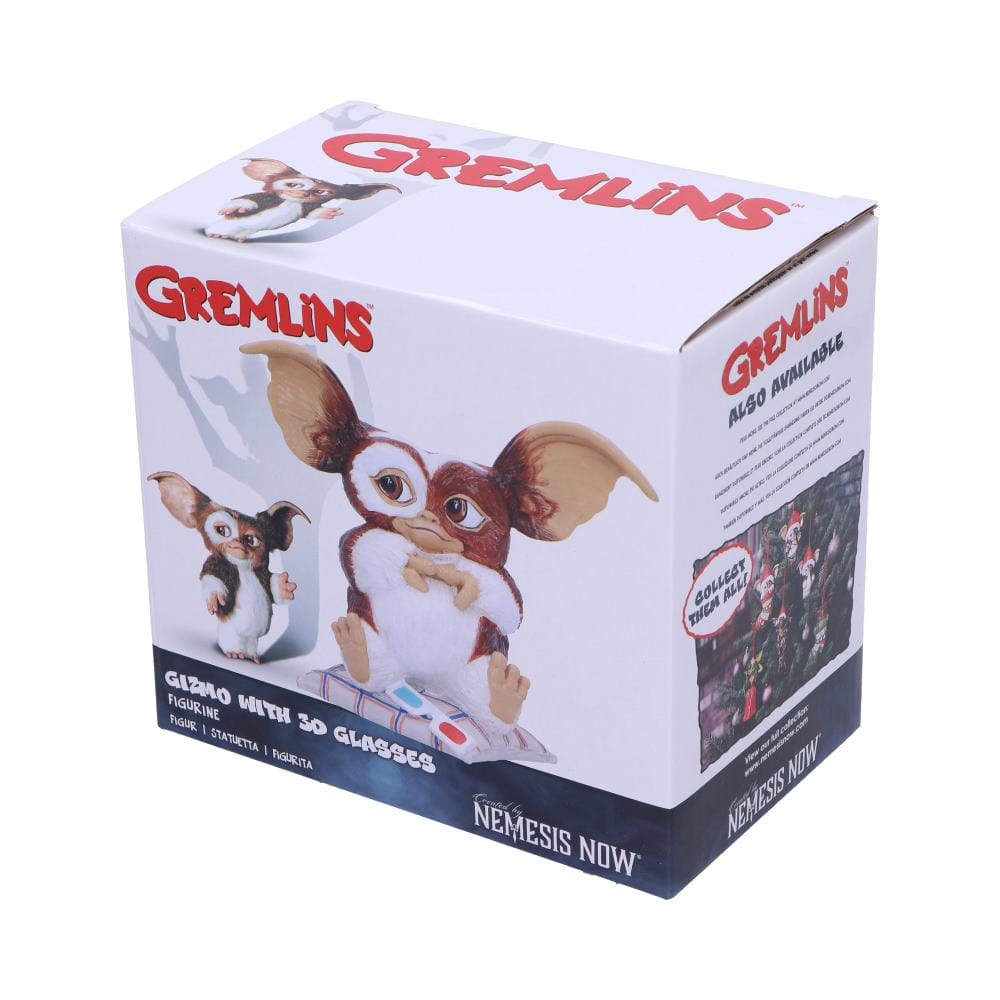 NEMESIS NOW GREMLINS GIZMO WITH 3D GLASSES 14.5CM figura 801269151416