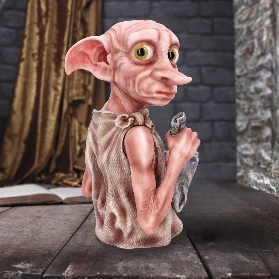 NEMESIS NOW HARRY POTTER DOBBY BUST KIPEC 30CM 801269148843