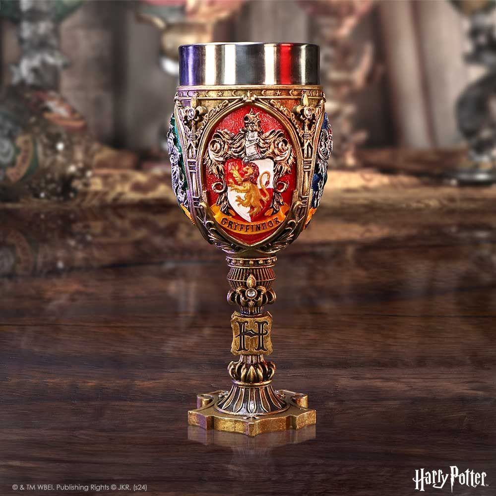 NEMESIS NOW Harry Potter Four House zbirateljski kelih - POŠKODOVANA EMBALAŽA 3200000003149