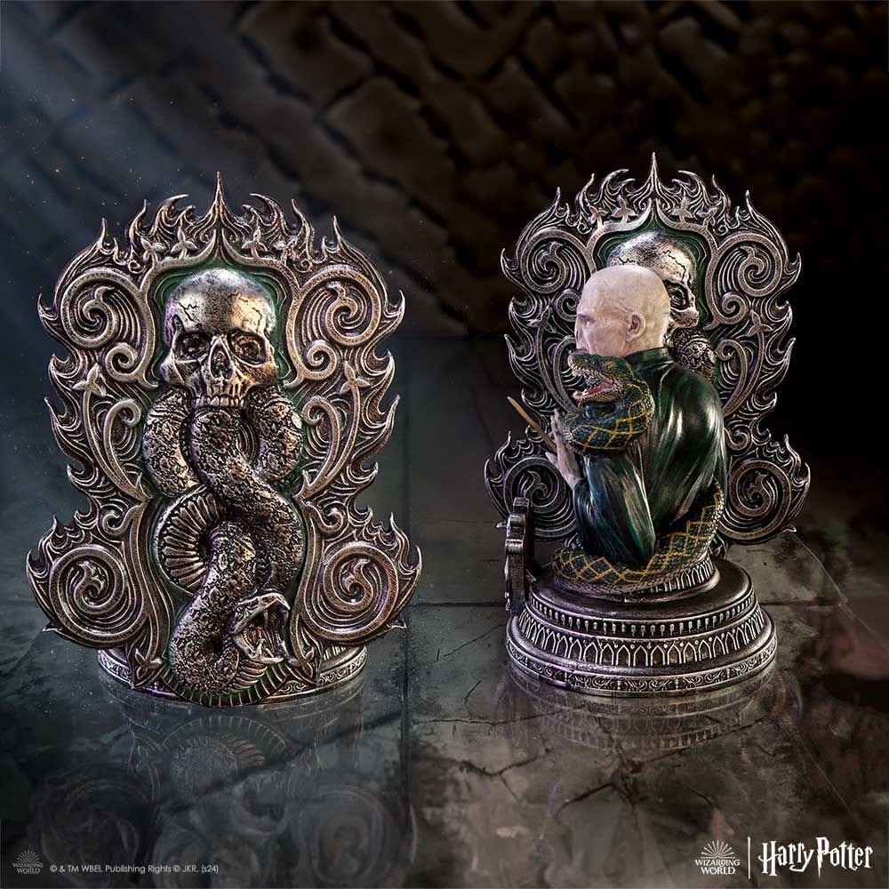NEMESIS NOW HARRY POTTER LORD VOLDEMORT BOOKEND 20.5CM 801269153595