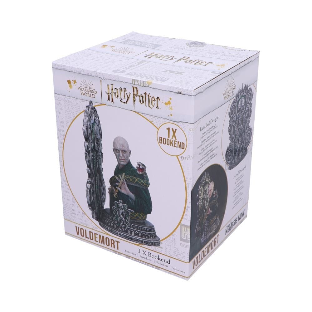 NEMESIS NOW HARRY POTTER LORD VOLDEMORT BOOKEND 20.5CM 801269153595
