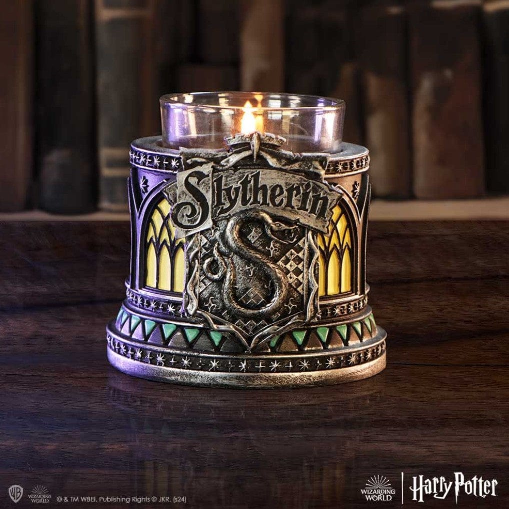NEMESIS NOW HARRY POTTER SLYTHERIN TEA svečnik 8CM 801269153618