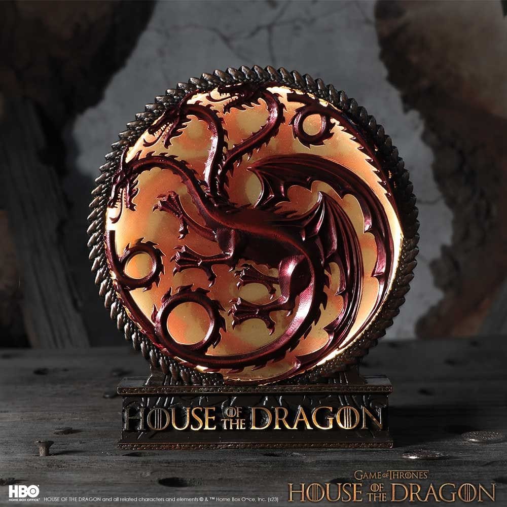 NEMESIS NOW HOUSE OF THE DRAGON LAMP 20,5CM SVETILKA 801269153007