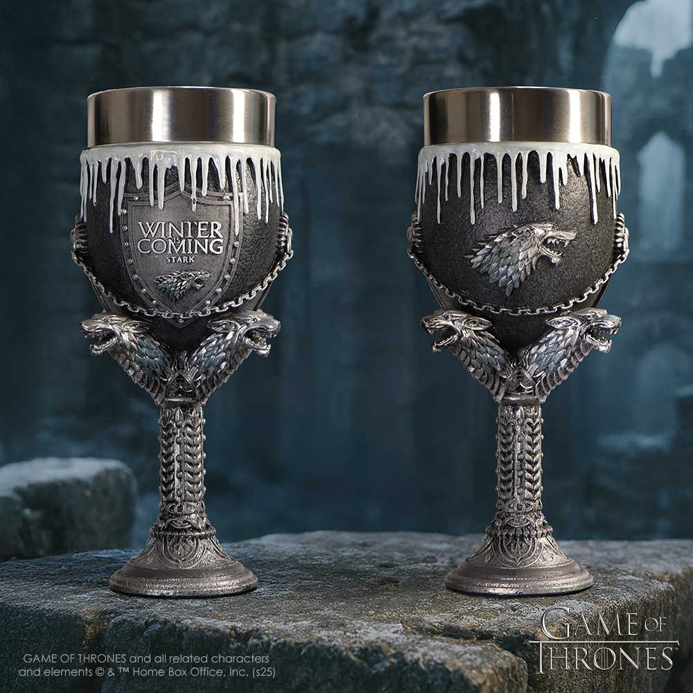 NEMESIS NOW HOUSE STARK kelih 17.5CM (GOT) 801269123086