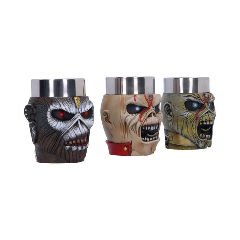 NEMESIS NOW IRON MAIDEN EDDIE SET KOZARČKOV ZA ŽGANJE 9CM 801269150532