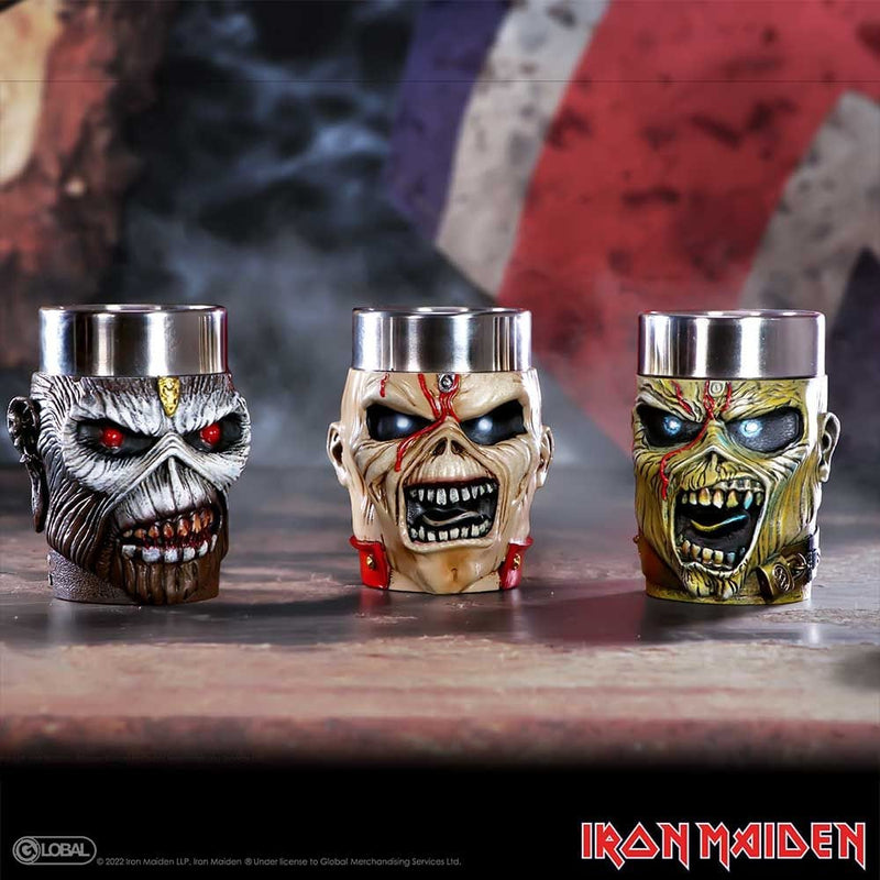 NEMESIS NOW IRON MAIDEN EDDIE SET KOZARČKOV ZA ŽGANJE 9CM 801269150532