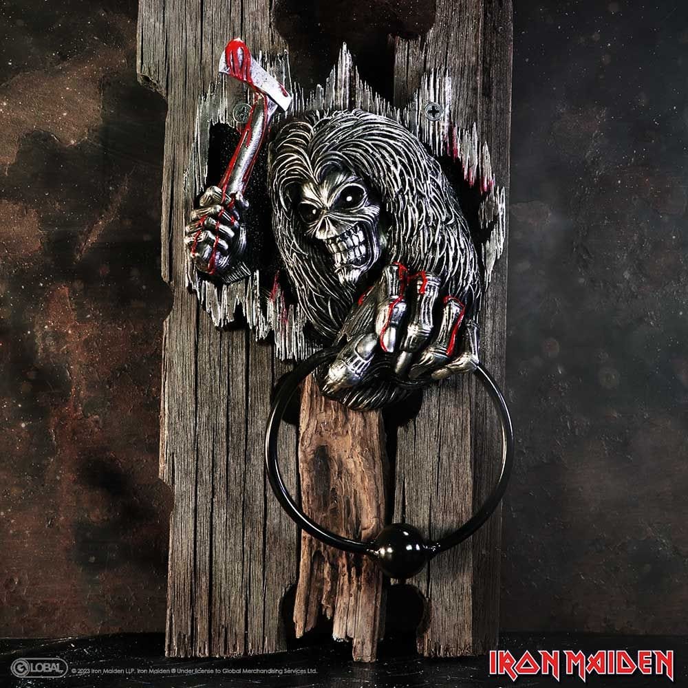 NEMESIS NOW IRON MAIDEN KILLERS DOOR KNOCKER 21.5CM 801269152840