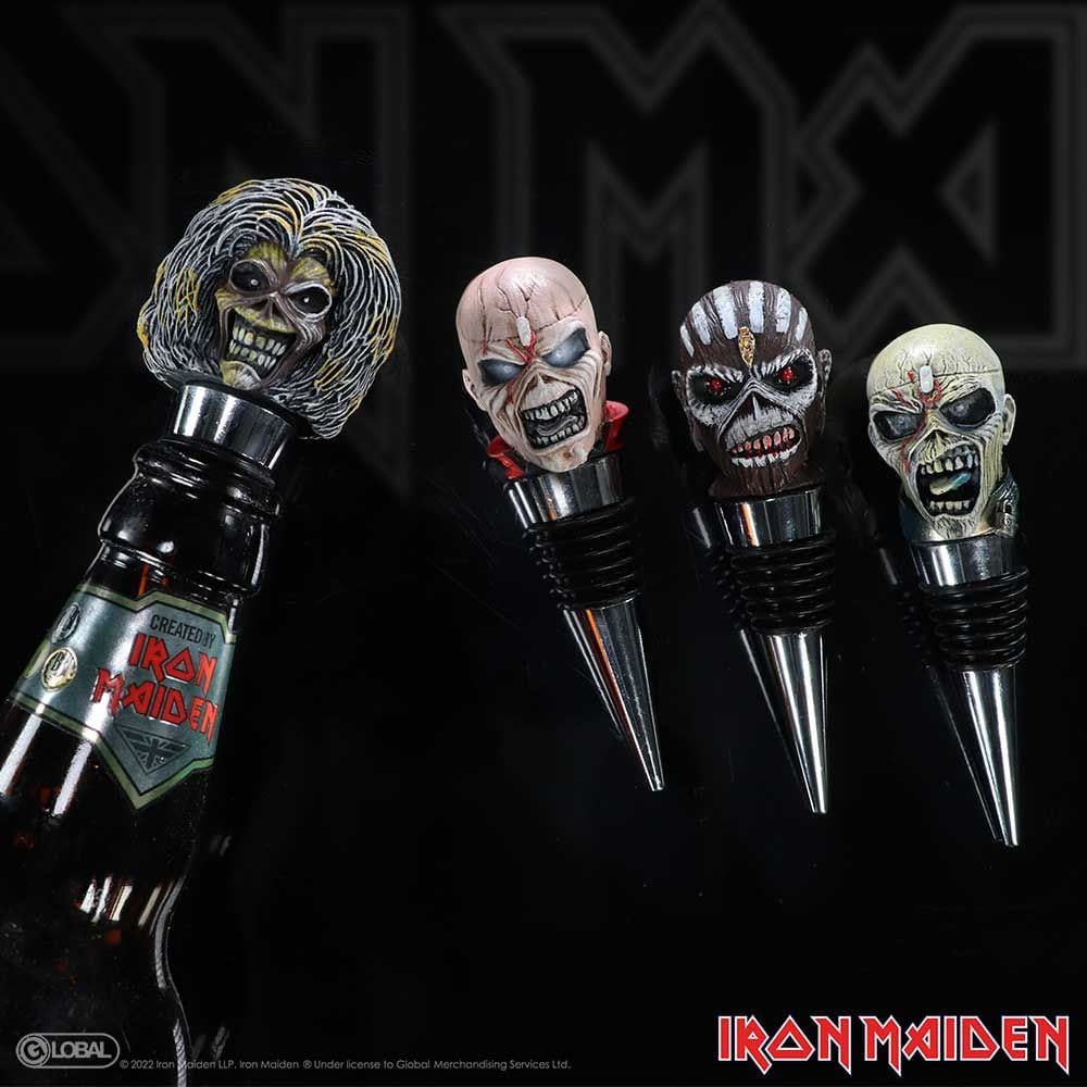 NEMESIS NOW IRON MAIDEN KILLERS ZAMAŠEK ZA STEKLENICE 10CM 801269150518