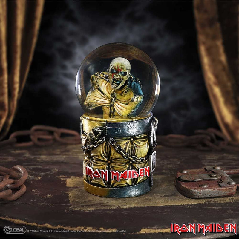 NEMESIS NOW IRON MAIDEN PIECE OF MIND SNEŽNA KROGLA 17.5CM 801269151157