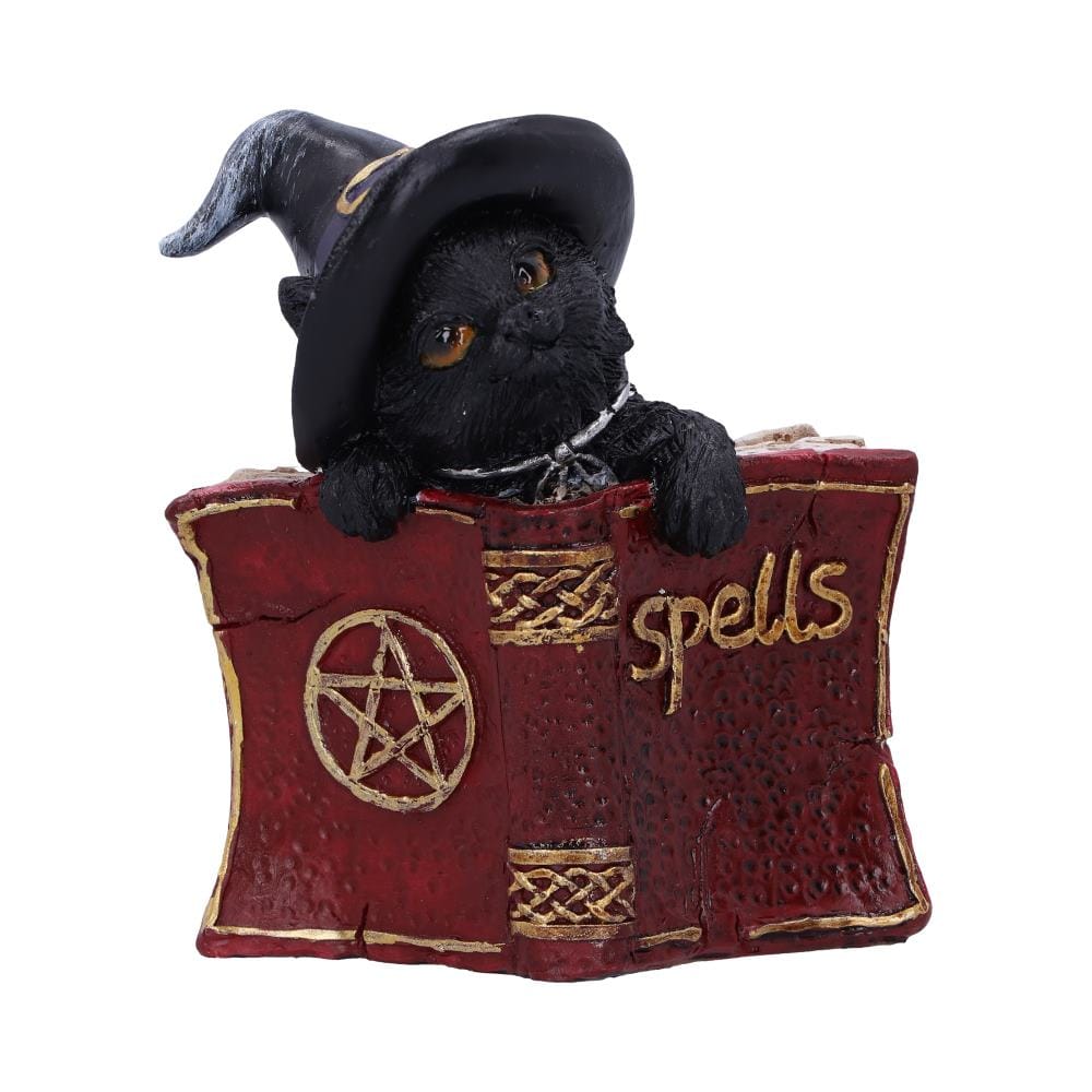NEMESIS NOW KITTY'S GRIMOIRE (RED) 8,2CM figura 801269144470