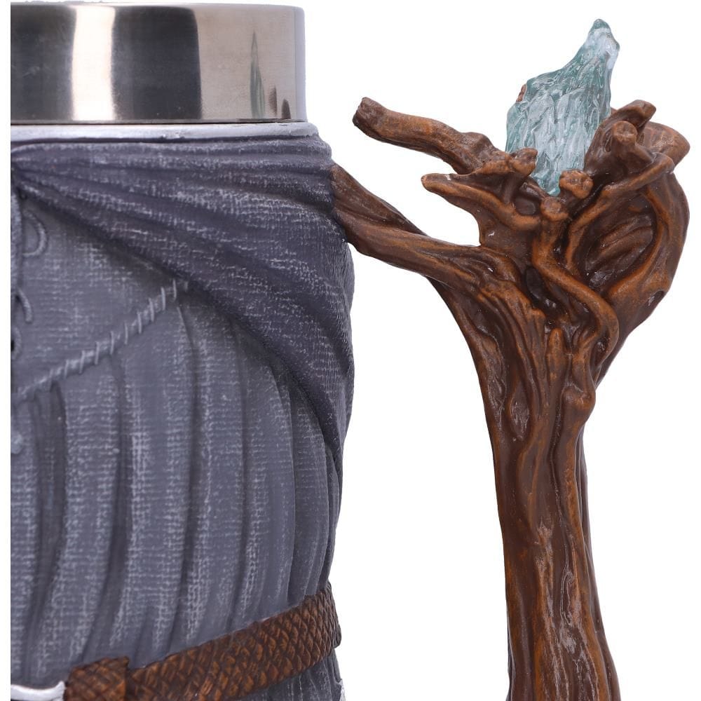 NEMESIS NOW LORD OF THE RINGS GANDALF THE GREY TANKARD 15.5CM 801269152345