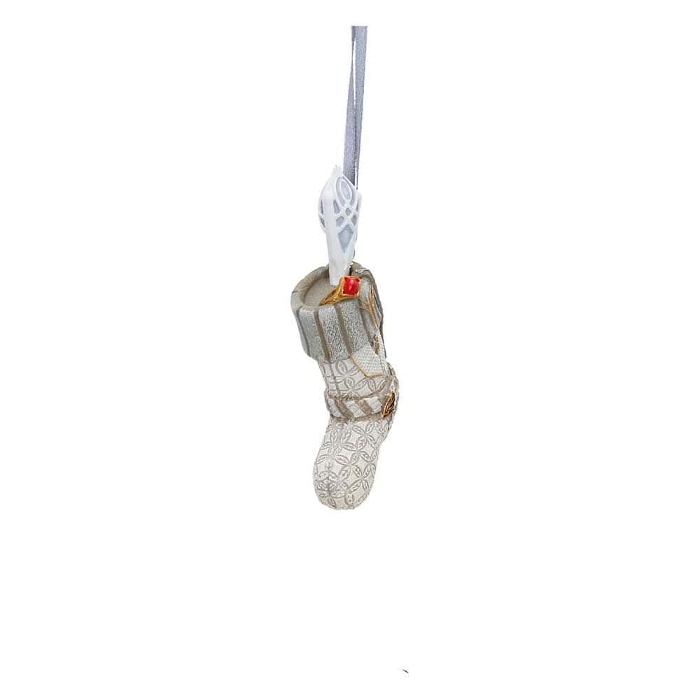 NEMESIS NOW LORD OF THE RINGS GANDALF THE WHITE STOCKING viseči okrasek 7.5CM 801269160302