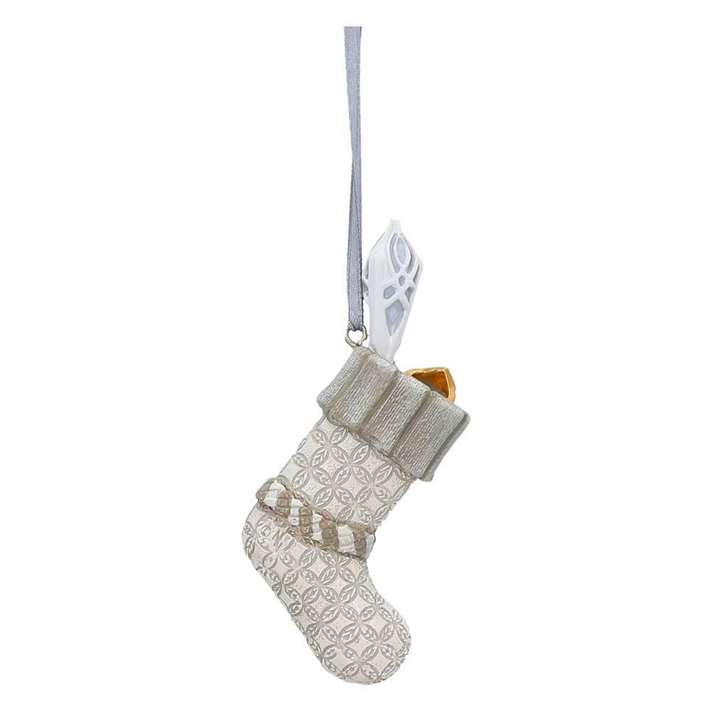 NEMESIS NOW LORD OF THE RINGS GANDALF THE WHITE STOCKING viseči okrasek 7.5CM 801269160302
