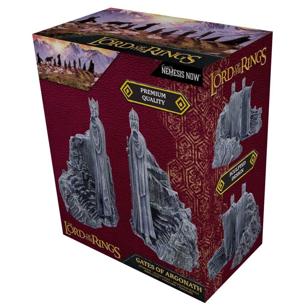 NEMESIS NOW LORD OF THE RINGS GATES OF ARGONATH držalo za knjige 37CM 801269158934