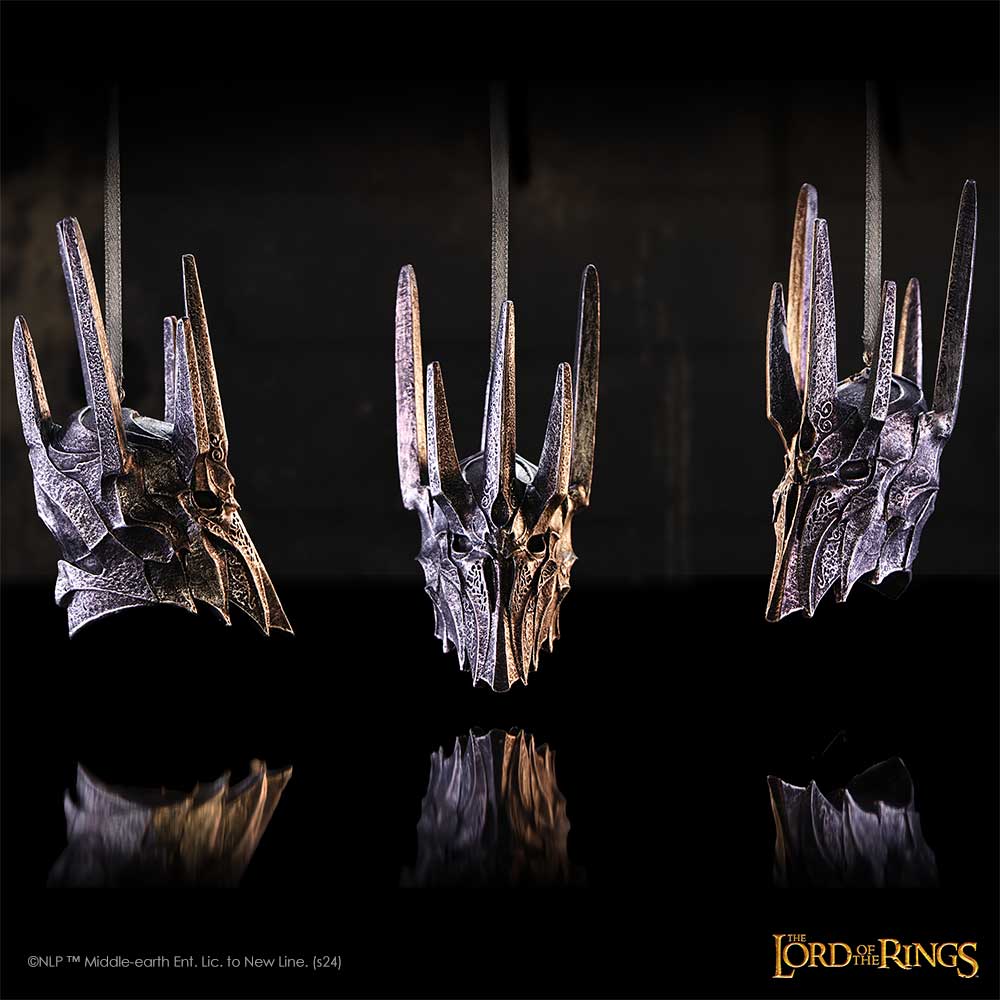 NEMESIS NOW LORD OF THE RINGS HELM OF SAURON okrasek 801269153199