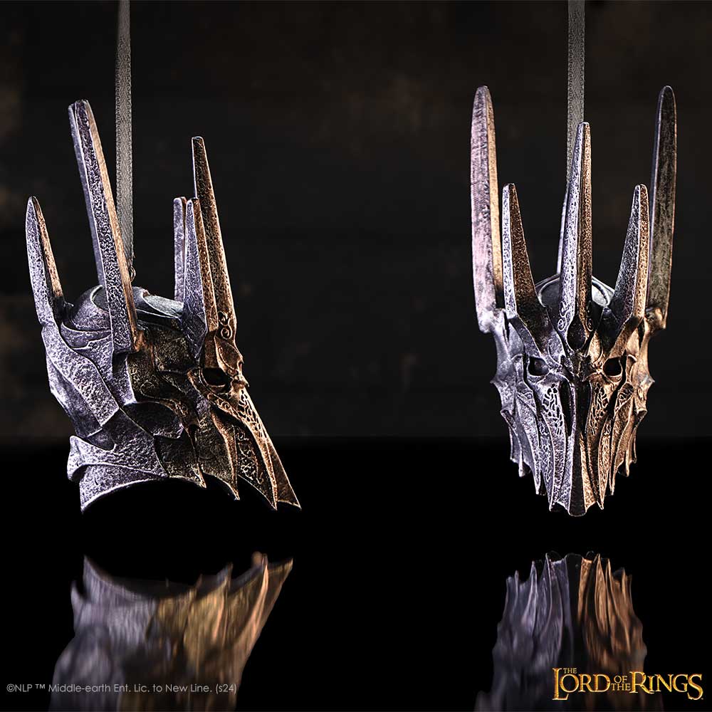 NEMESIS NOW LORD OF THE RINGS HELM OF SAURON okrasek 801269153199