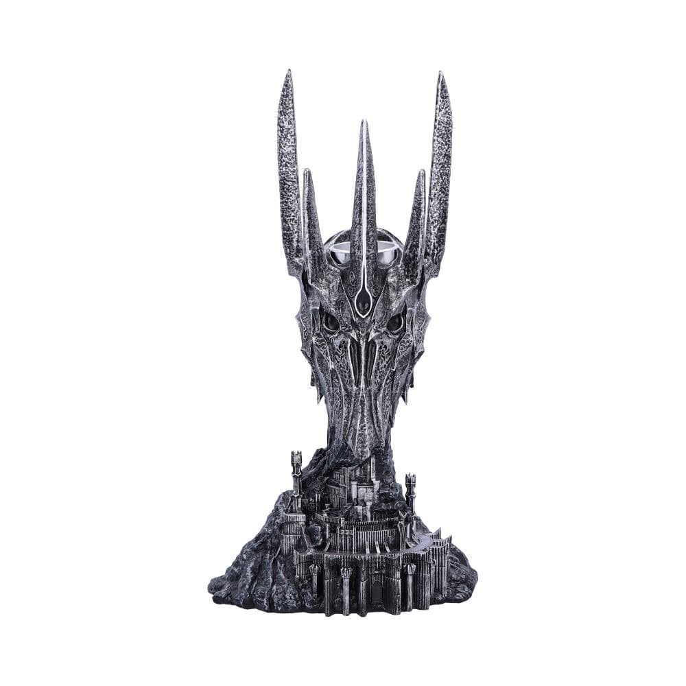 NEMESIS NOW LORD OF THE RINGS SAURON TEA LIGHT svečnik 33CM 801269152970
