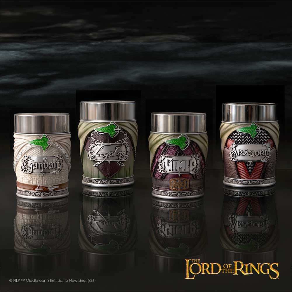 NEMESIS NOW - LORD OF THE RINGS - THE FELLOWSHIP MINI SET KOZARCEV 4.3CM 801269164997