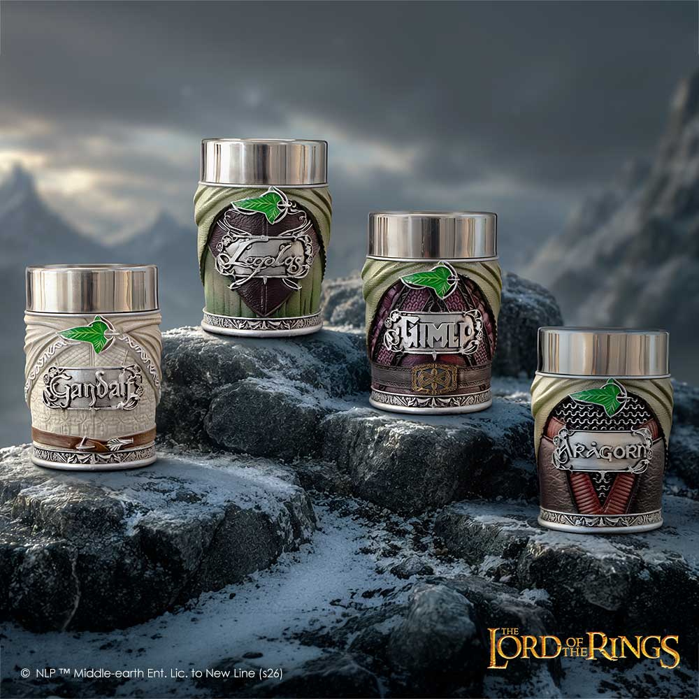 NEMESIS NOW - LORD OF THE RINGS - THE FELLOWSHIP MINI SET KOZARCEV 4.3CM 801269164997