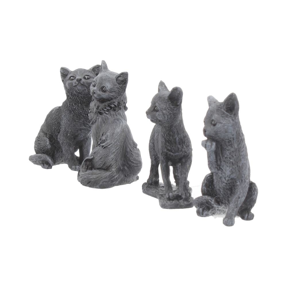 NEMESIS NOW LUCKY BLACK CATS 9CM figurica 8012699990014