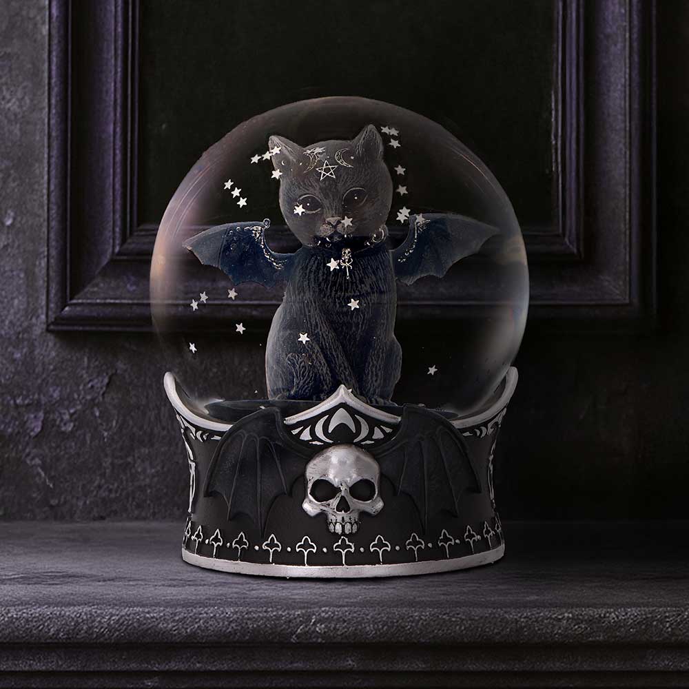 NEMESIS NOW MALPUSS snežna krogla 13CM 801269158743