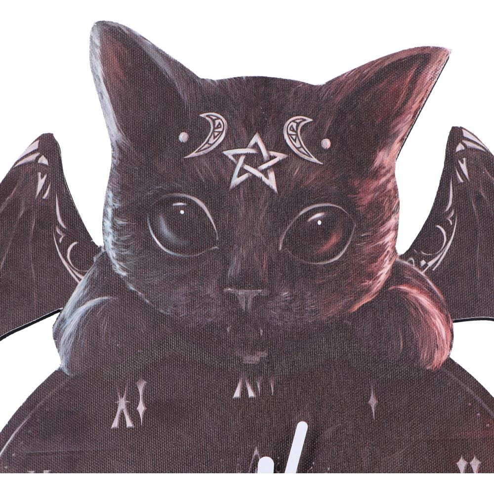 NEMESIS NOW MALPUSS TICKIN CLOCK MDF stenska ura 801269156282
