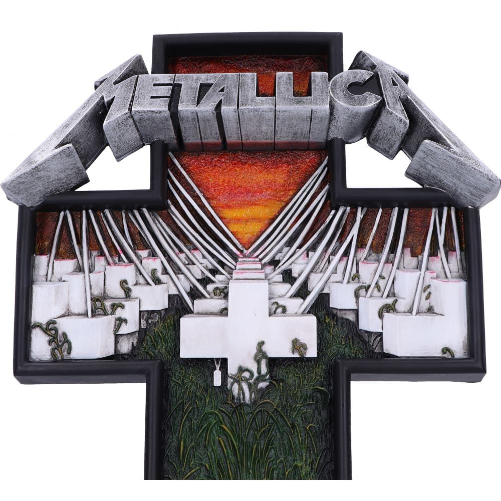 NEMESIS NOW METALLICA MASTER OF PUPPETS WALL PLAQUE 31.5CM 801269150488