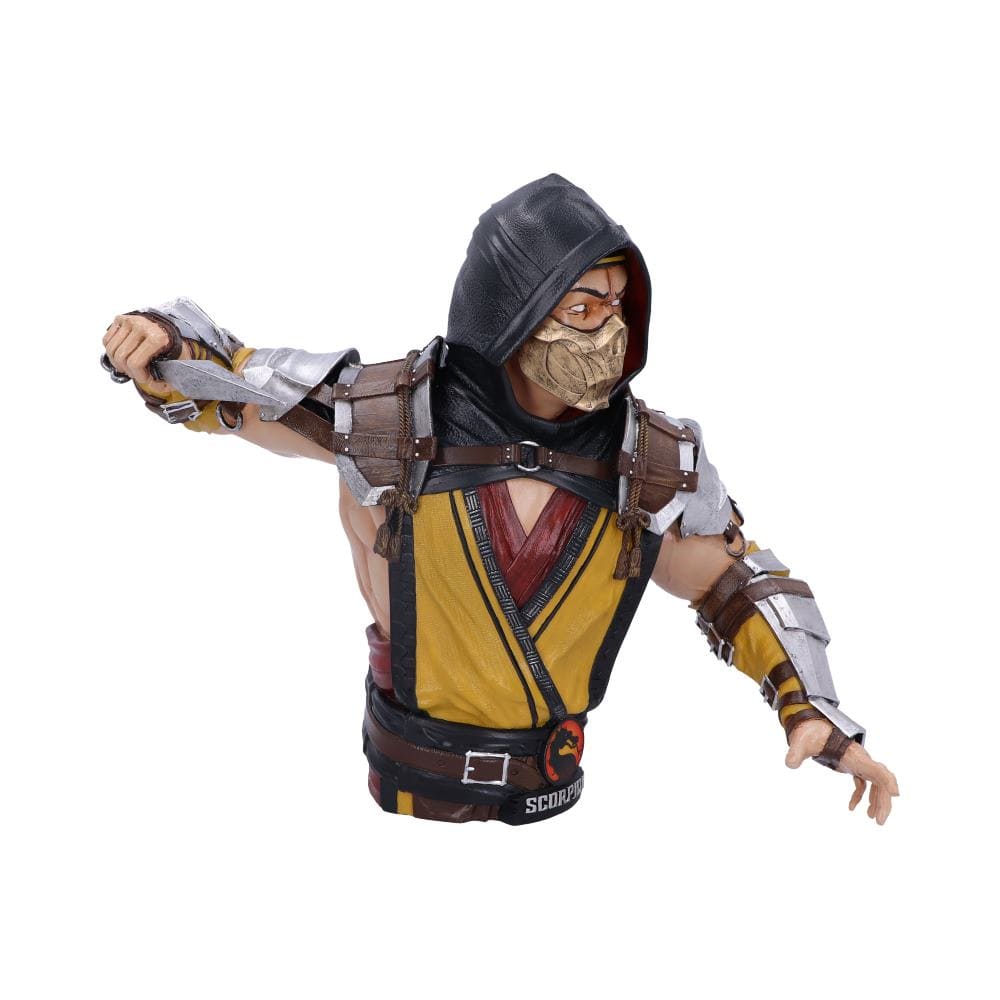 NEMESIS NOW MORTAL KOMBAT SCORPION BUST kipec 29,5CM 801269148614