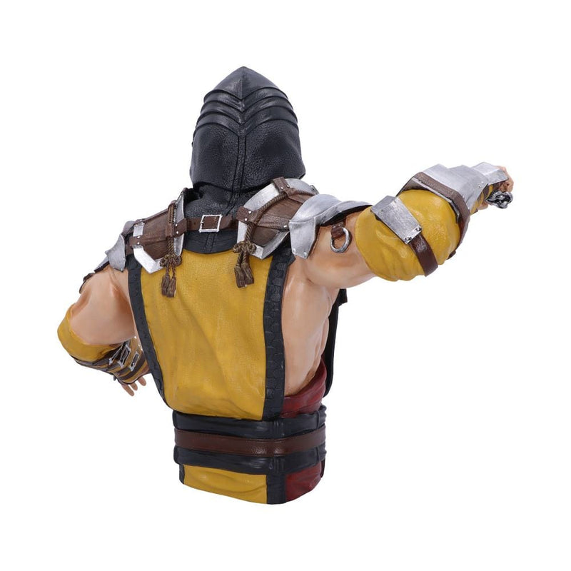 NEMESIS NOW MORTAL KOMBAT SCORPION BUST kipec 29,5CM 801269148614