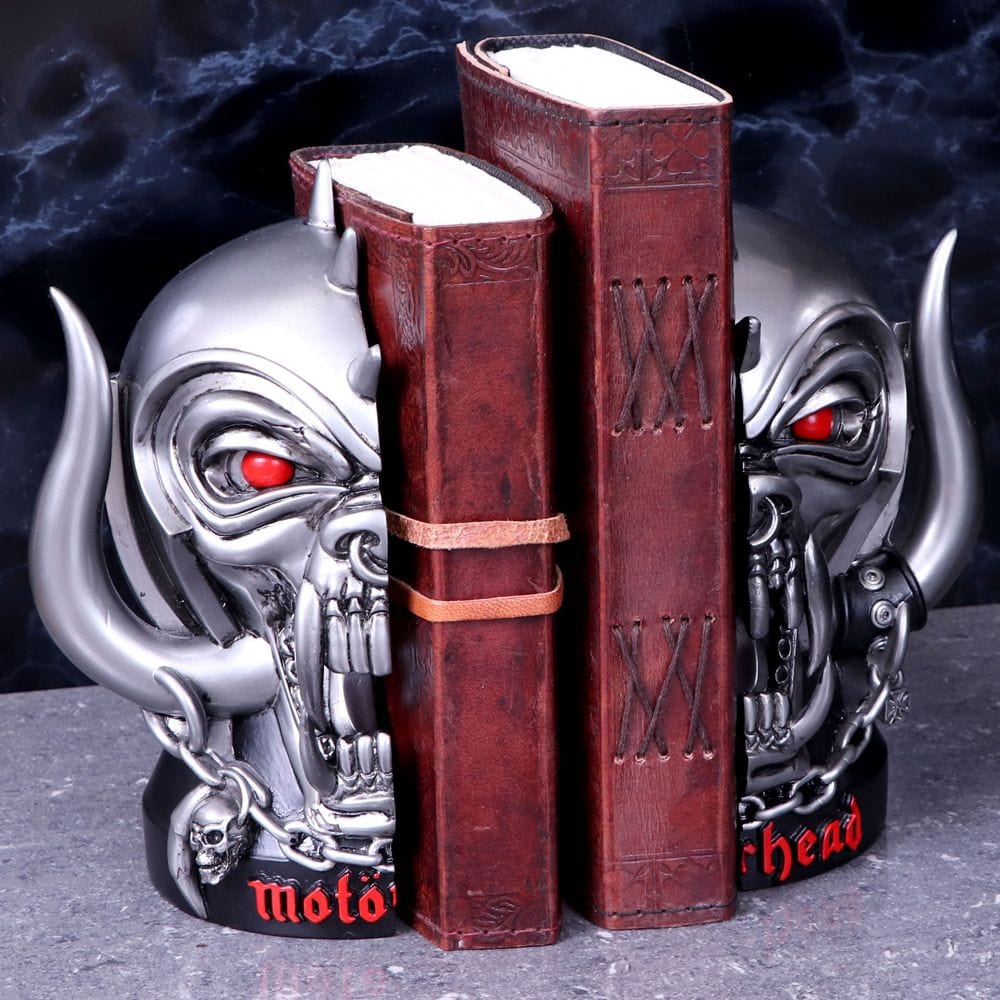 NEMESIS NOW MOTORHEAD WARPIG STOJALO ZA KNJIGE 18 CM 801269141080