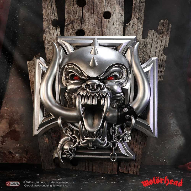 NEMESIS NOW MOTORHEAD WARPIG WALL PLAQUE 30CM STENSKA PLAKETA 801269152925