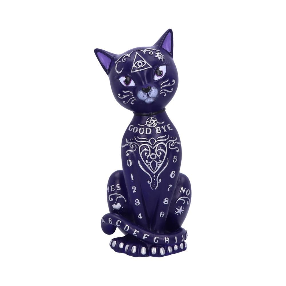 NEMESIS NOW MYSTIC KITTY PURPLE figura 26CM 801269139841