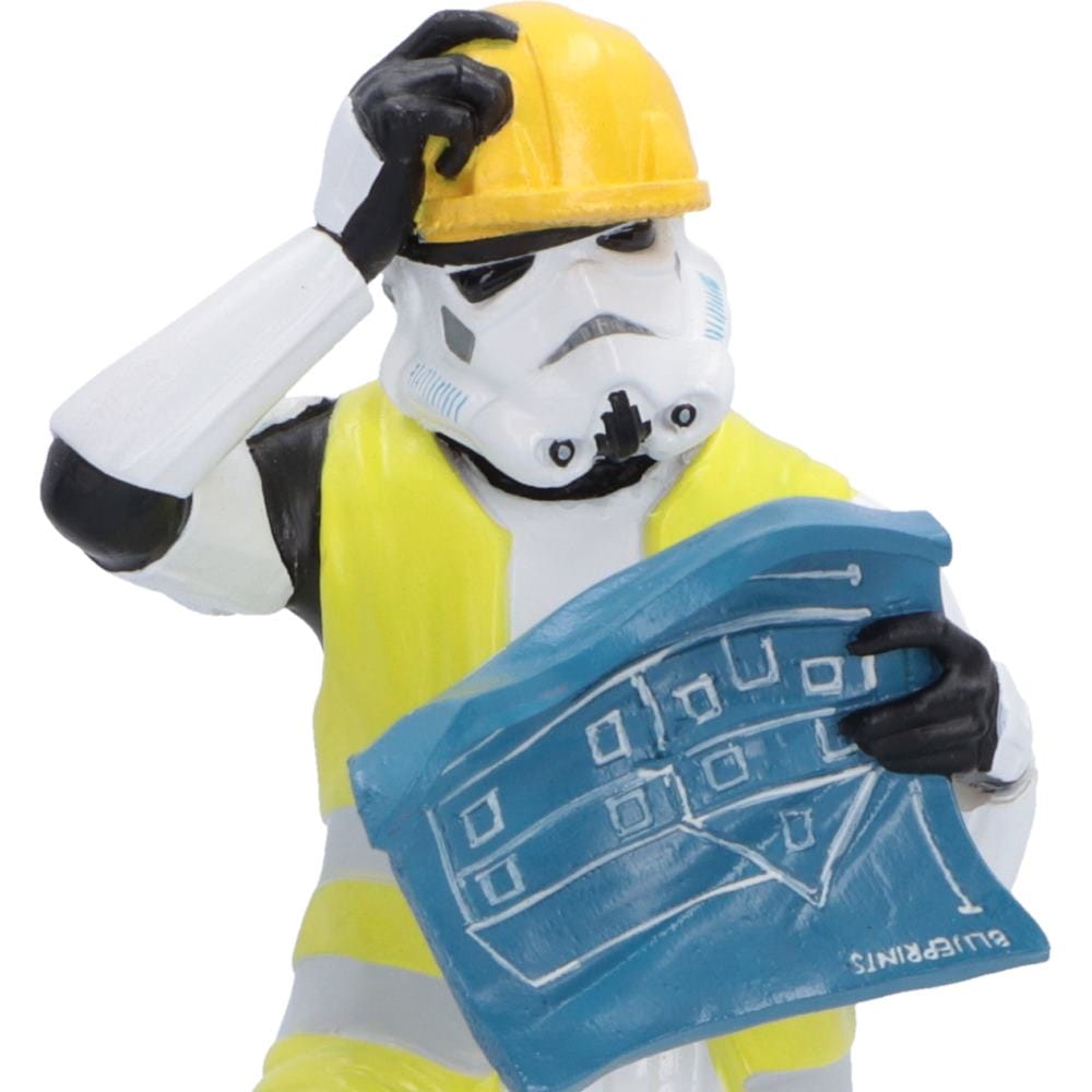 NEMESIS NOW - ORIGINAL STORMTROOPER - HIT A BRICK WALL 17.5CM 801269164355