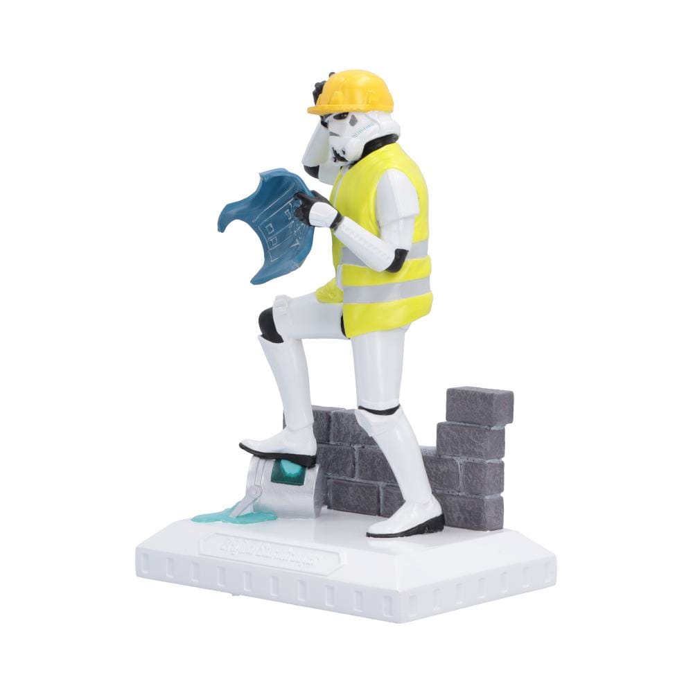 NEMESIS NOW - ORIGINAL STORMTROOPER - HIT A BRICK WALL 17.5CM 801269164355