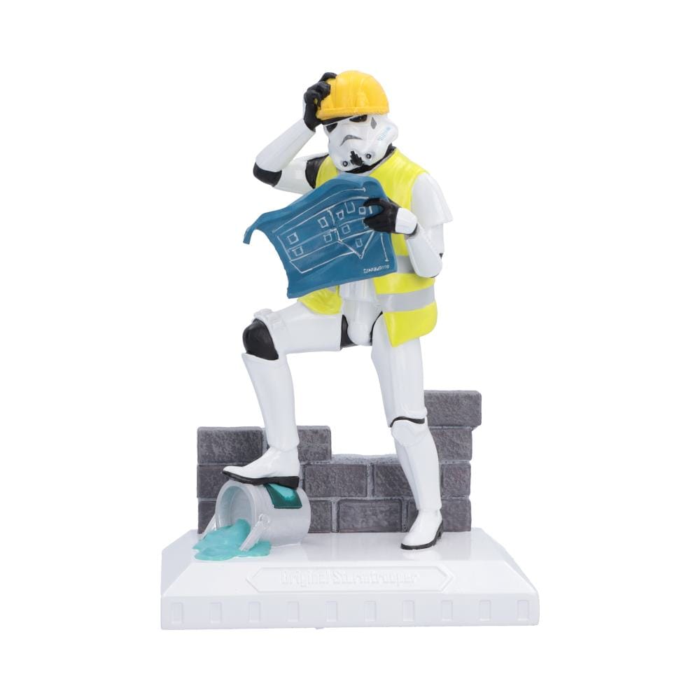 NEMESIS NOW - ORIGINAL STORMTROOPER - HIT A BRICK WALL 17.5CM 801269164355