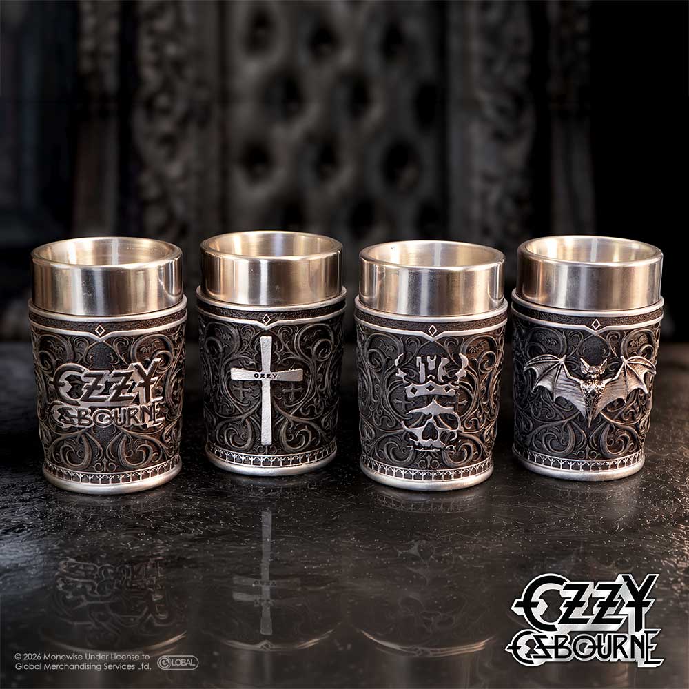 NEMESIS NOW - OZZY OSBOURNE - PRINCE OF DARKNESS SET KOZARCEV 8.6CM 801269164683