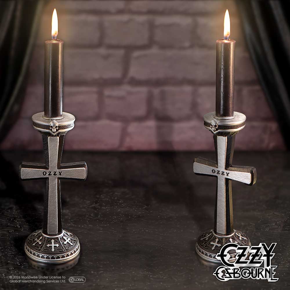 NEMESIS NOW - OZZY OSBOURNE - PRINCE OF DARKNESS SVEČNIK 18,2CM 801269164713