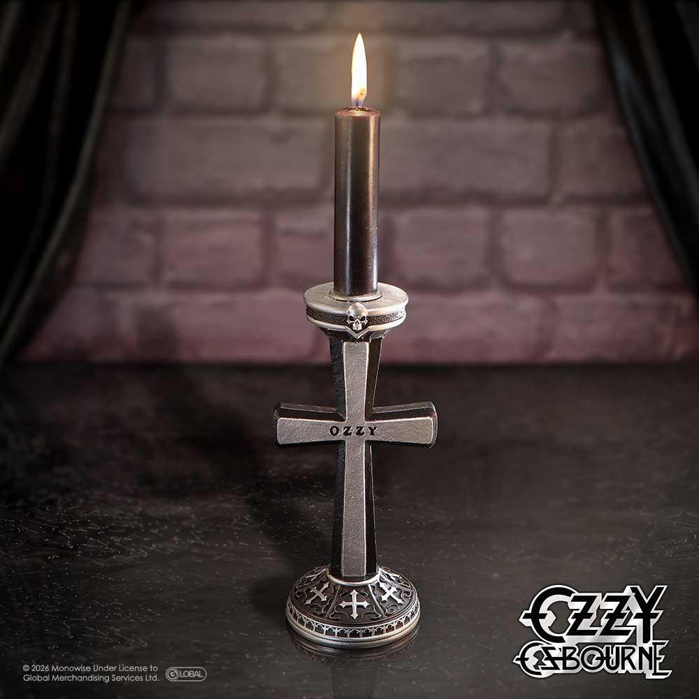 NEMESIS NOW - OZZY OSBOURNE - PRINCE OF DARKNESS SVEČNIK 18,2CM 801269164713