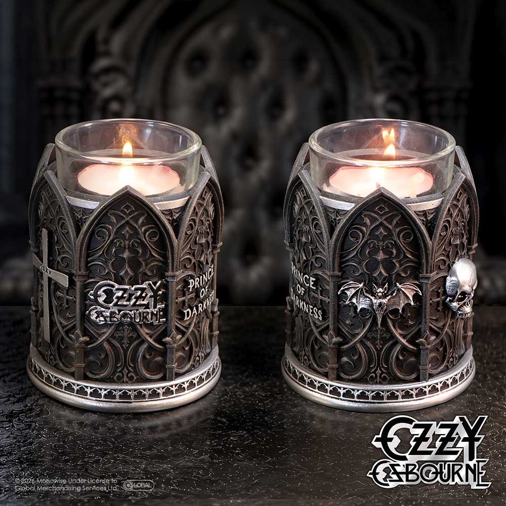 NEMESIS NOW - OZZY OSBOURNE - PRINCE OF DARKNESS svečnik 9,2CM 801269164706
