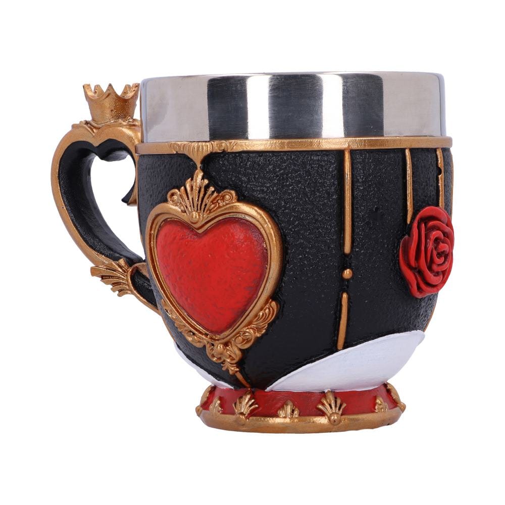 NEMESIS NOW PINKYS UP - QUEEN OF HEARTS 11CM skodelica 801269148959