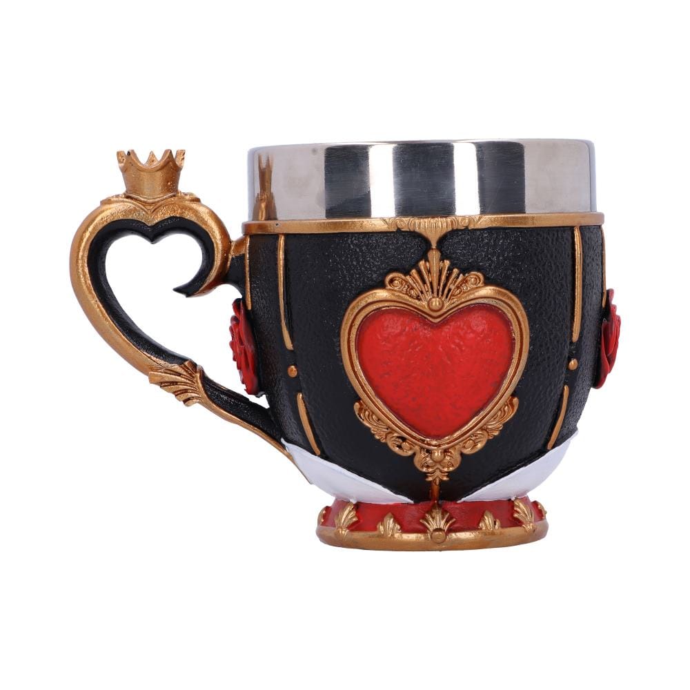 NEMESIS NOW PINKYS UP - QUEEN OF HEARTS 11CM skodelica 801269148959