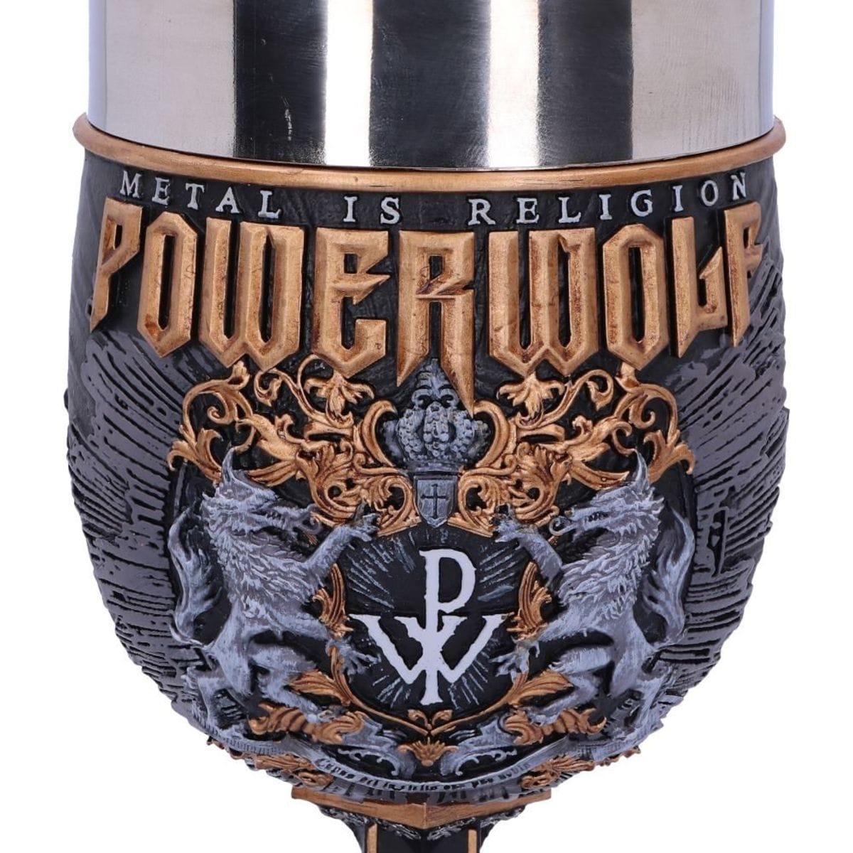 NEMESIS NOW POWERWOLF METAL IS RELIGION GOBLET 22,5CM kelih 801269140182