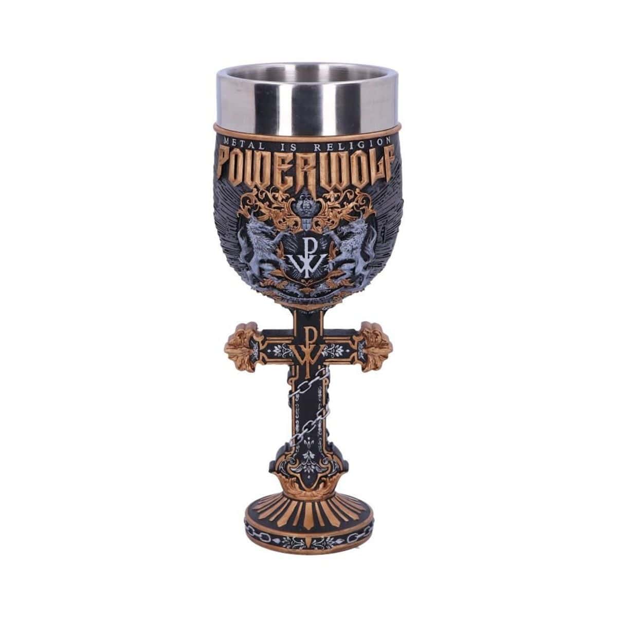 NEMESIS NOW POWERWOLF METAL IS RELIGION GOBLET 22,5CM kelih 801269140182