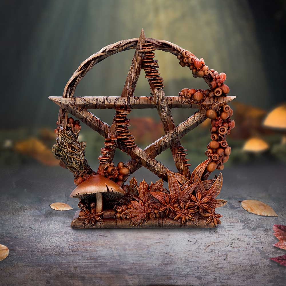 NEMESIS NOW SEASON OF THE PENTAGRAM MABON (AUTUMN) 16.5CM 801269153243