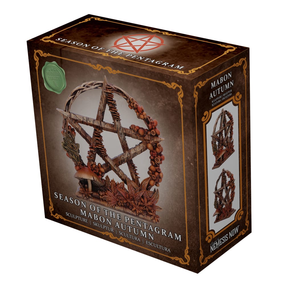 NEMESIS NOW SEASON OF THE PENTAGRAM MABON (AUTUMN) 16.5CM 801269153243