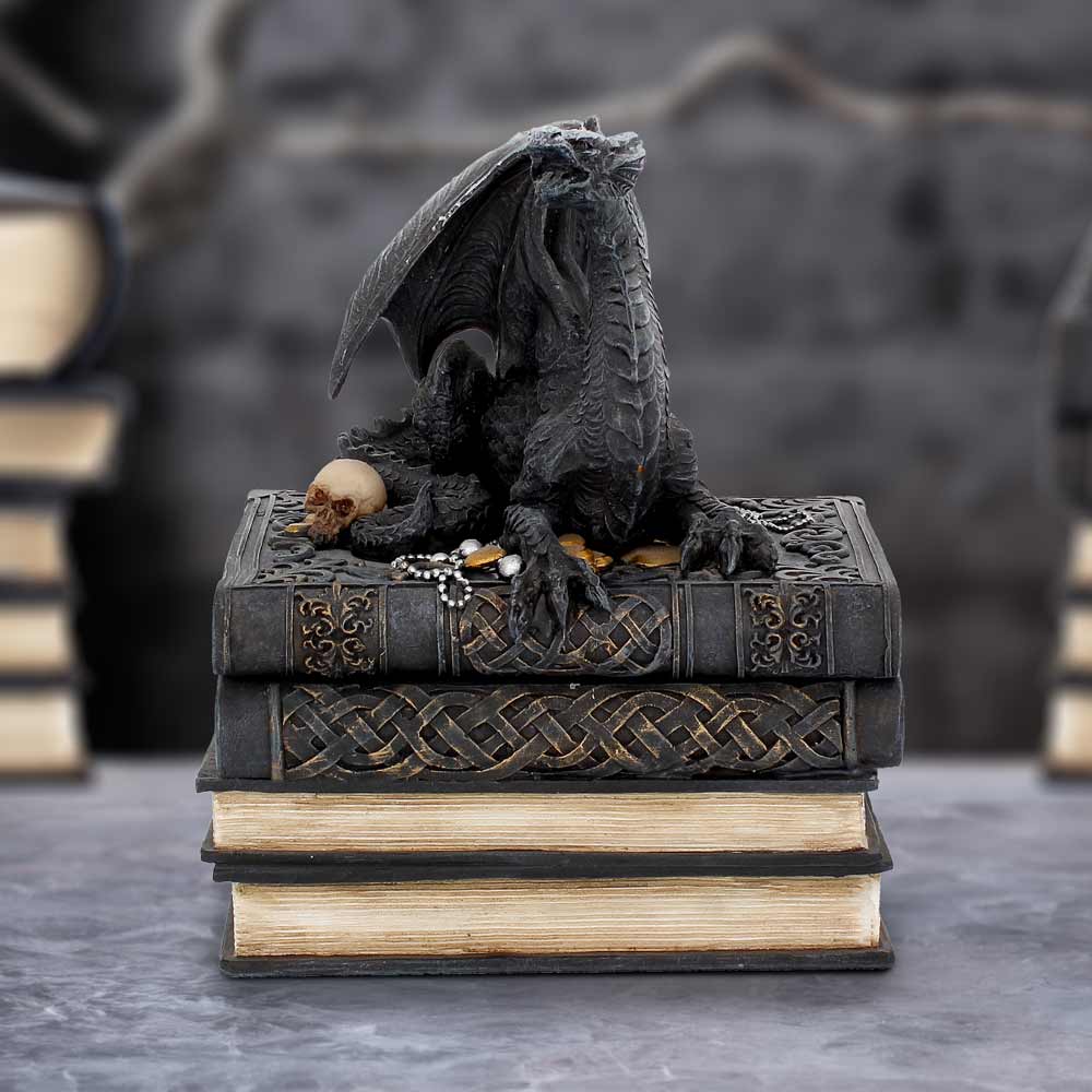 NEMESIS NOW SECRETS OF THE DRAGON škatla 19CM 801269106485