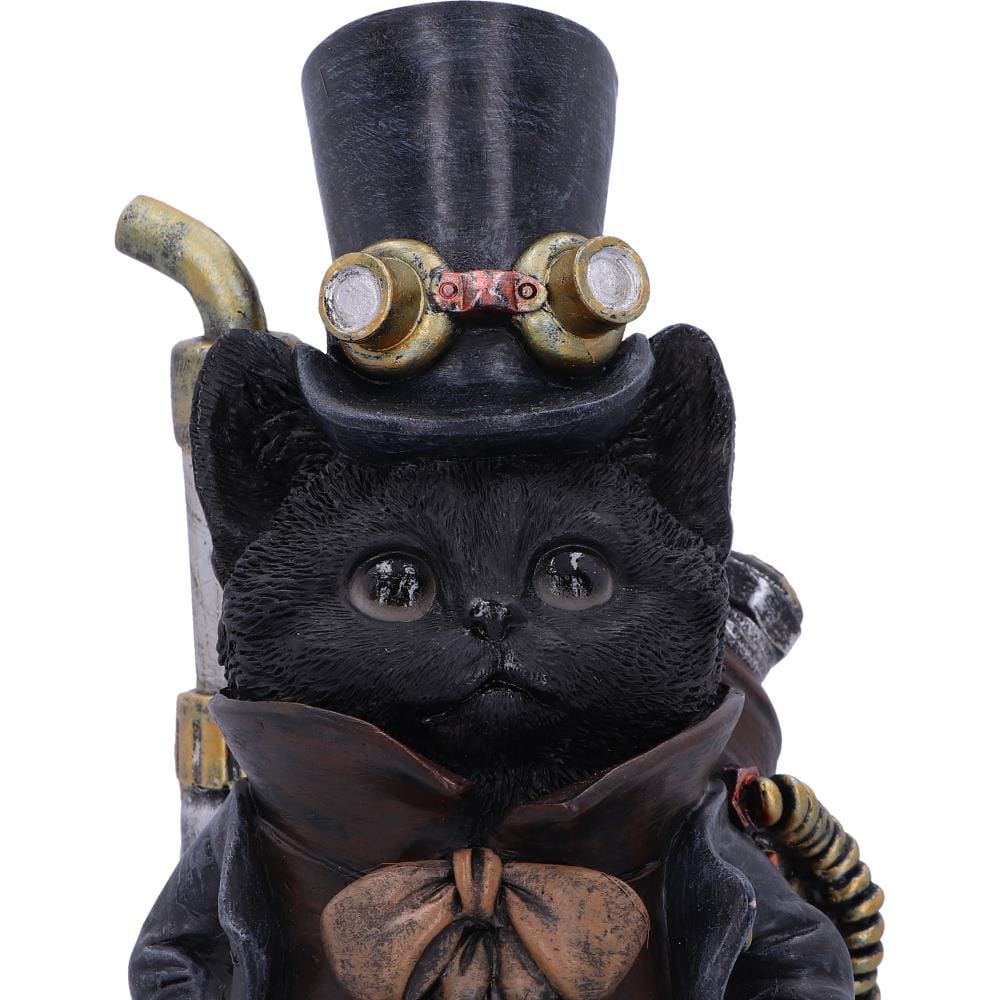 NEMESIS NOW STEAMSMITH'S CAT 19,5CM figura 801269145767
